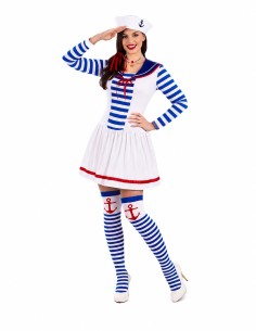 Fantasia de Marinheira Tamanho M | Fantasias para Adultos O Rei do Carnaval 2